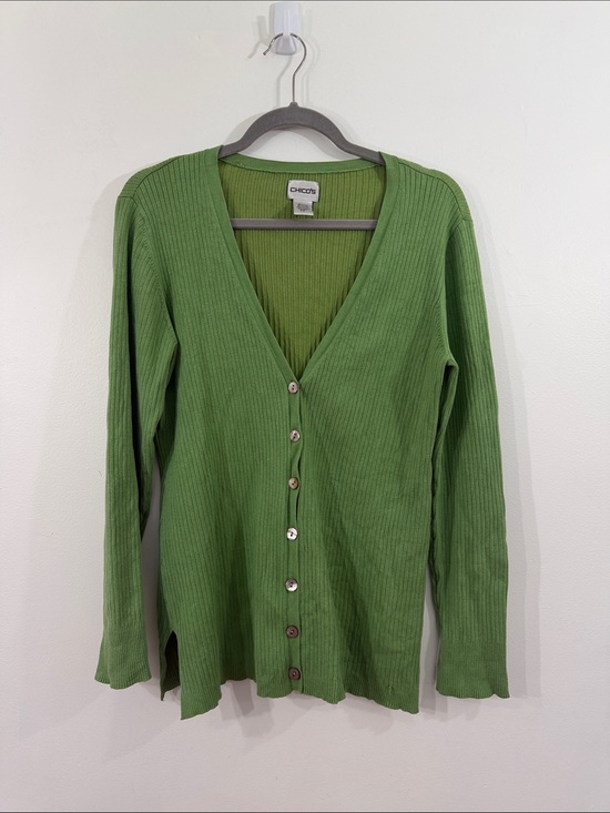 Chico's Sweaters - Chico’s Silk Blend Cardigan